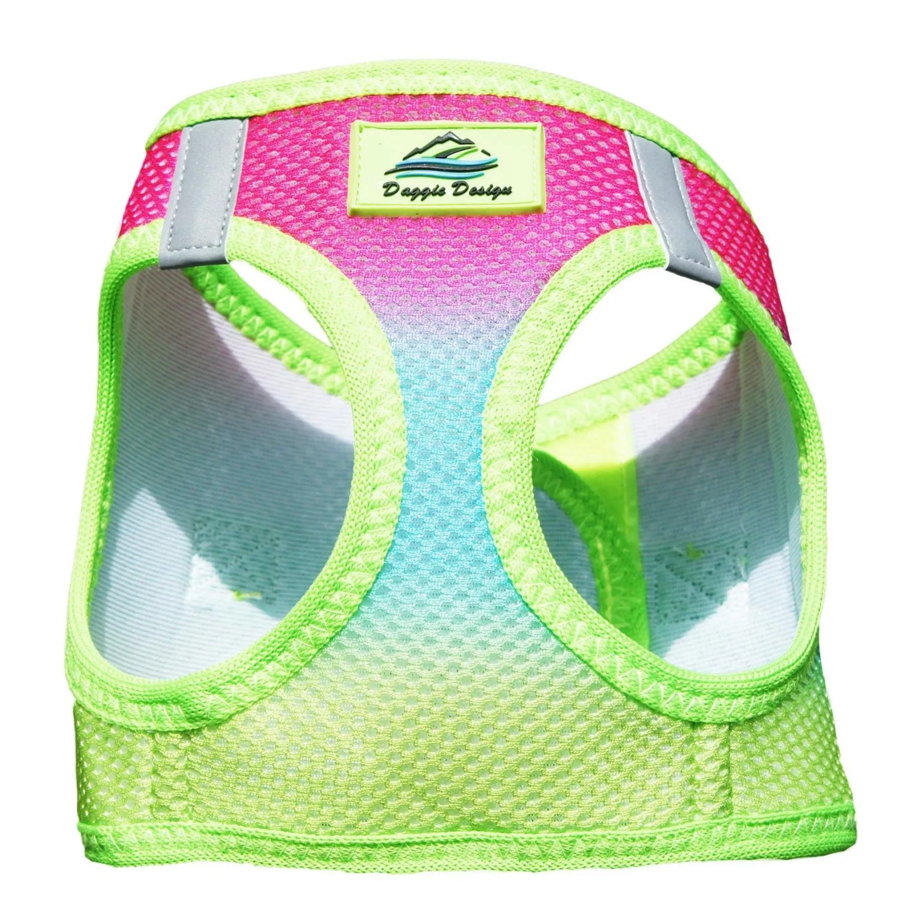 American River Choke Free Dog Harness Ombre Collection - Rainbow