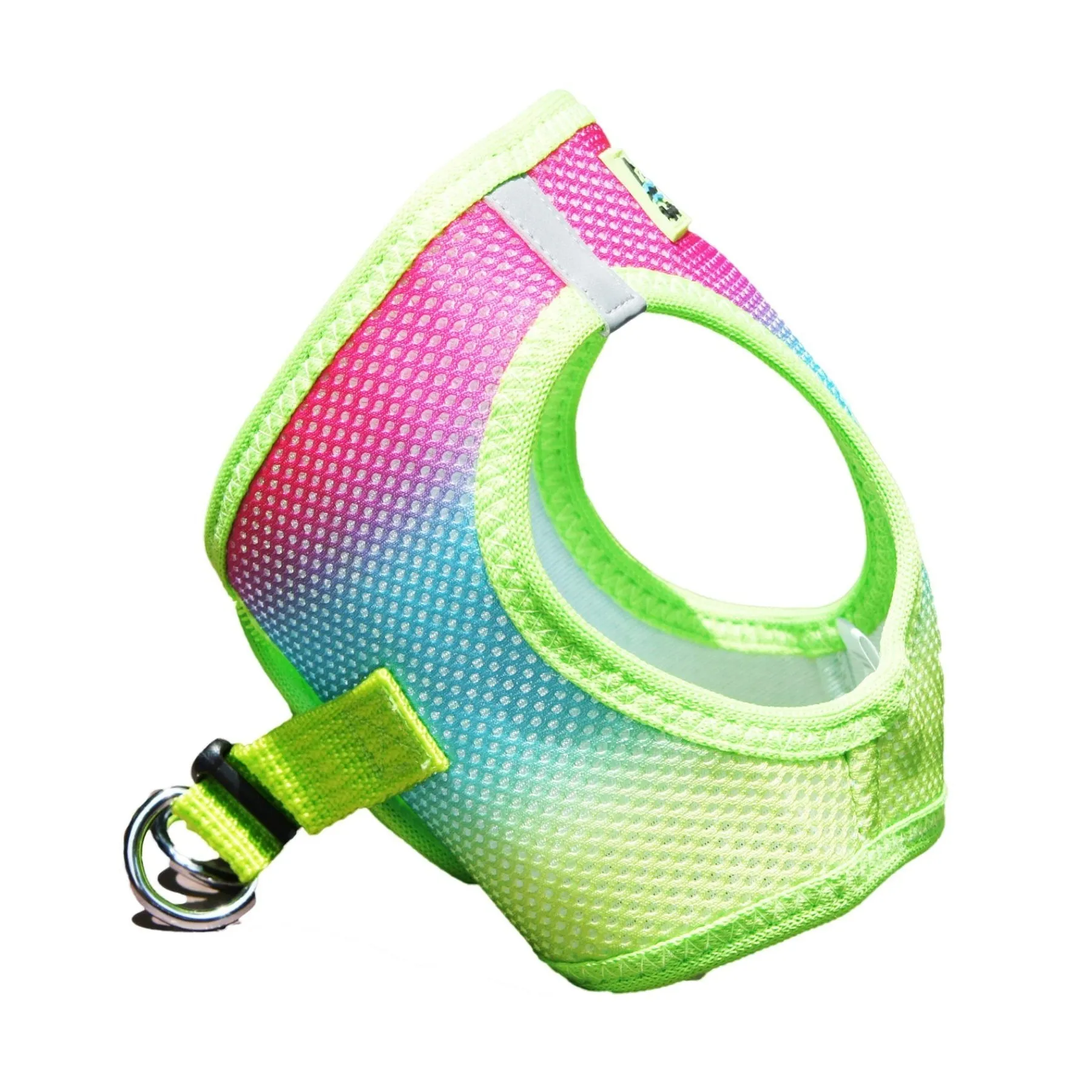 American River Choke Free Dog Harness Ombre Collection - Rainbow