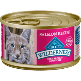 Blue Buffalo Wilderness Canned Cat Food Salmon