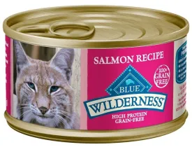 Blue Buffalo Wilderness Salmon Recipe Canned Cat Food