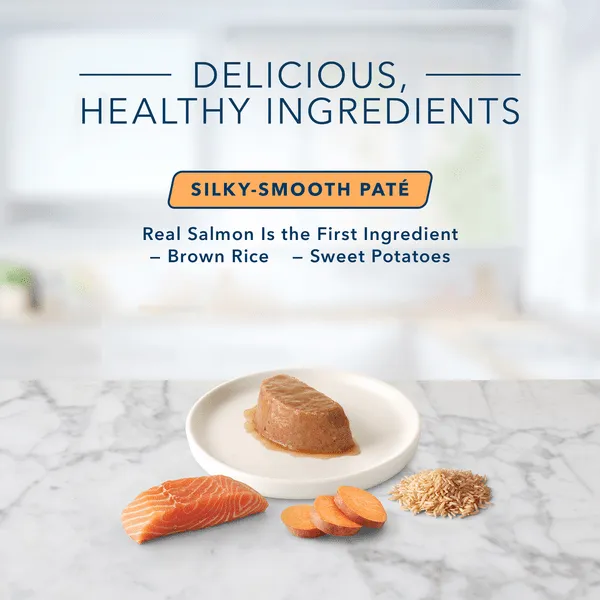 BLUE Tastefuls Spoonless Singles Salmon Pate Wet Cat Food