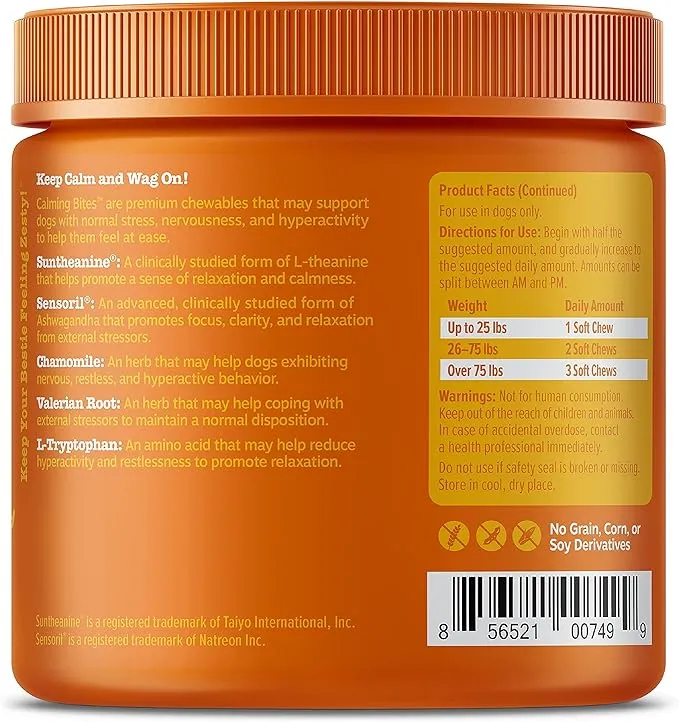 Calming Bites™ for Dogs