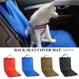 Car Waterproof Back Seat Pet Cover