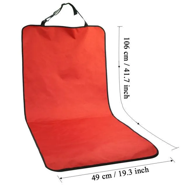 Car Waterproof Back Seat Pet Cover