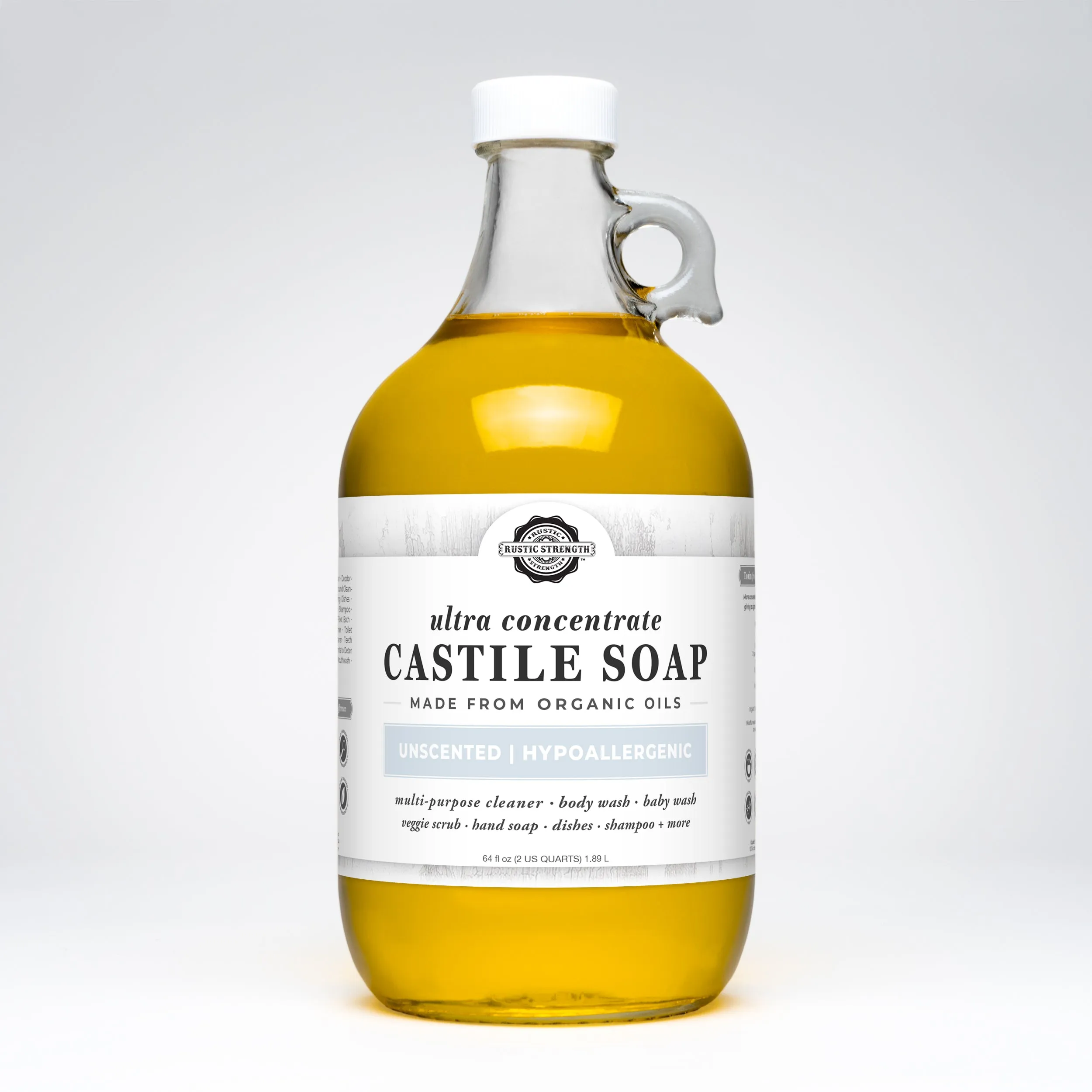 Castile Soap - Ultra Concentrate | Unscented