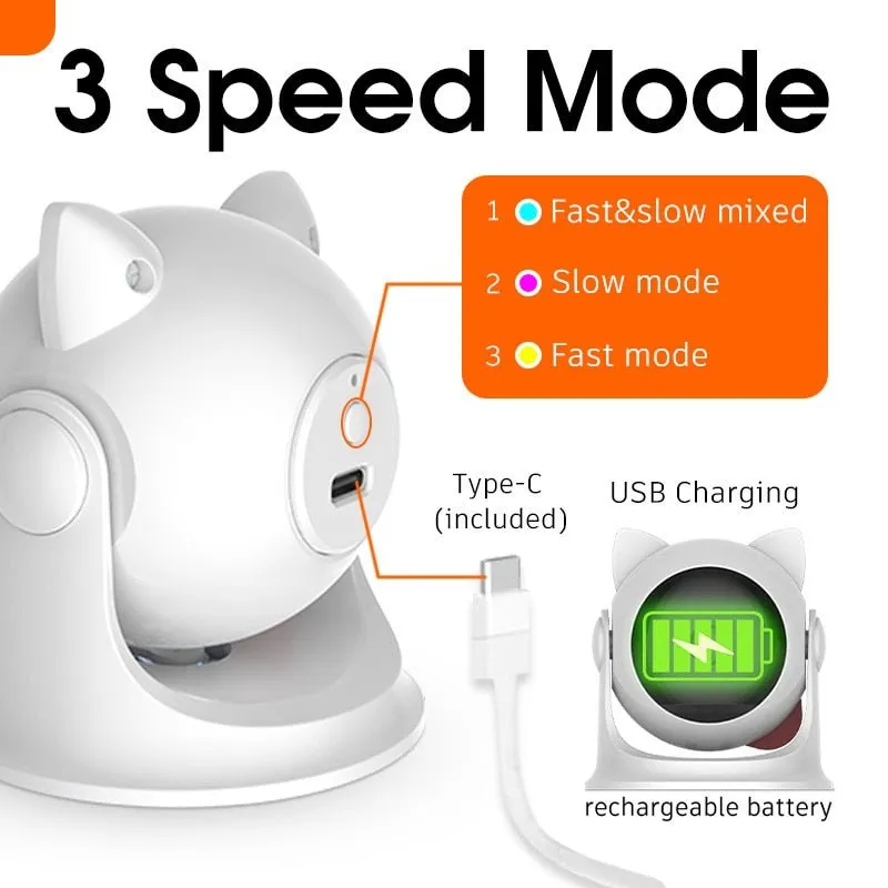 Cat Automatic Laser Teaser Toy
