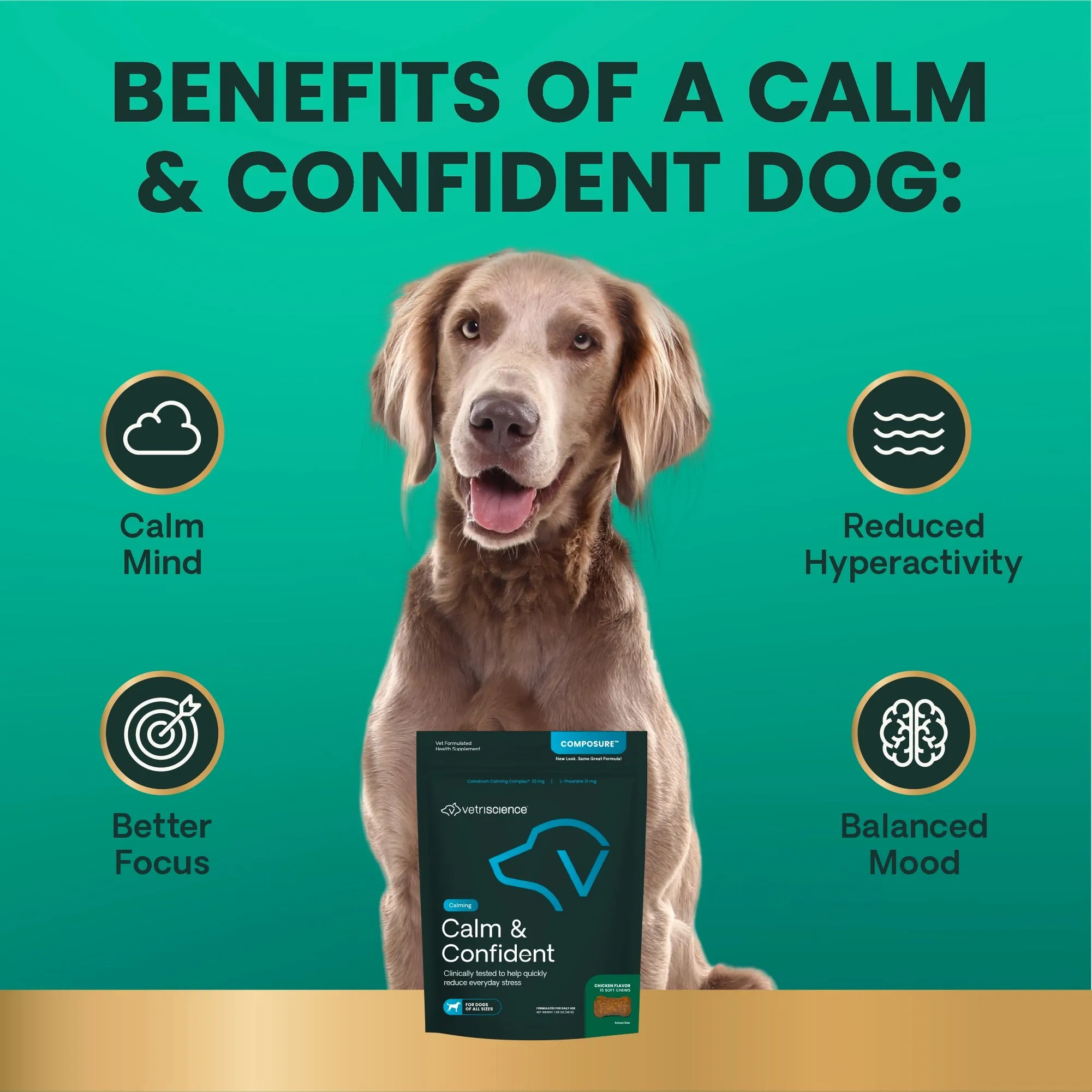Composure, 60 Bite Sized Chews