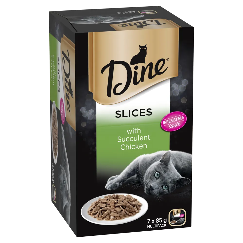 DINE - Chicken Slices Cat Wet Food (85g x 7pk)