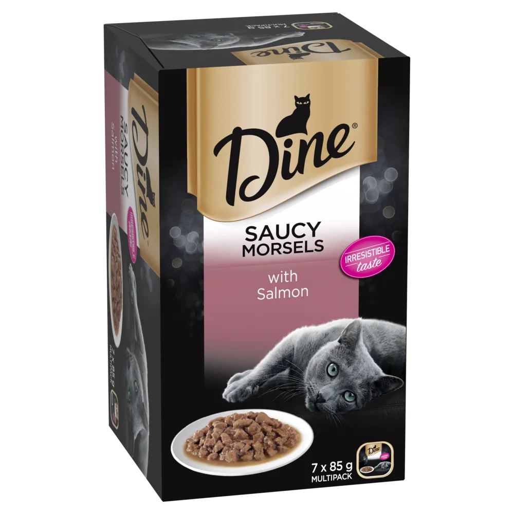 DINE - Salmon Cat Wet Food (85g x 7pk)