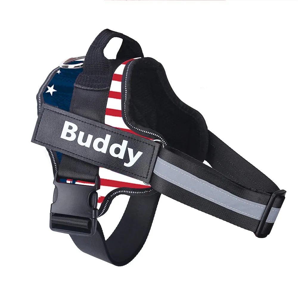 Dog Harness NO PULL Reflective Breathable Pet Harness Vest