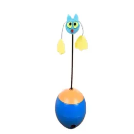 Electric Laser Light Cat Interactive Tumbler Treat Dispenser Pet Toy