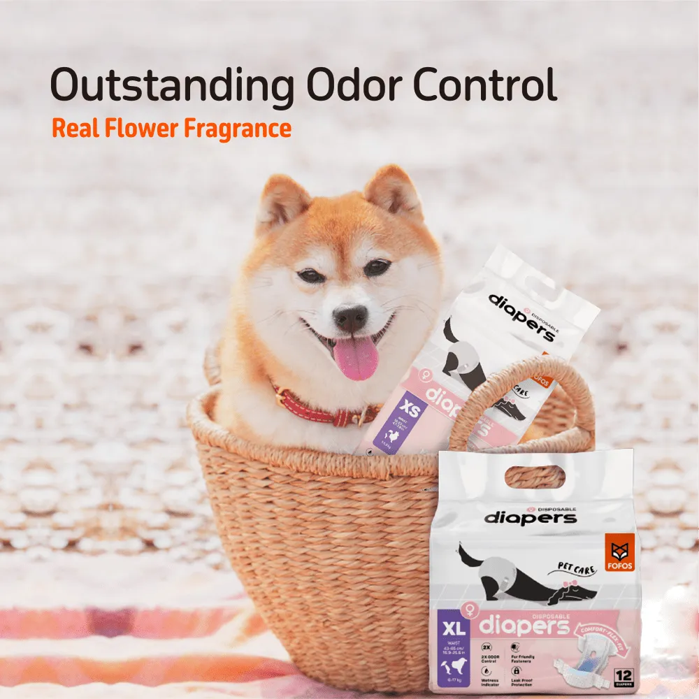 Fofos Diaper for Male Dog (32x50cm)