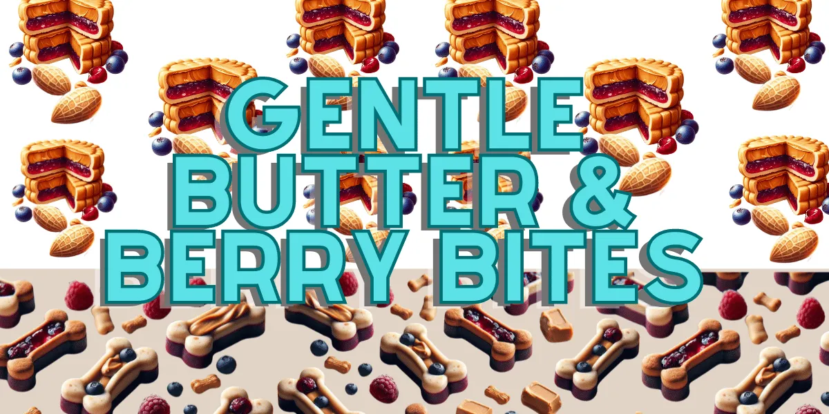 Gentle Butter & Berry Bites Dog Treats From Glamorous Pups