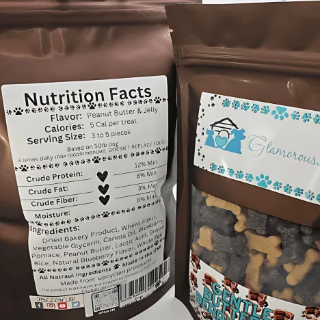 Gentle Butter & Berry Bites Dog Treats From Glamorous Pups