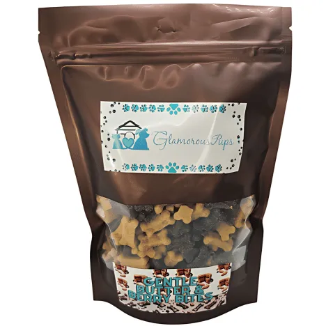 Gentle Butter & Berry Bites Dog Treats From Glamorous Pups
