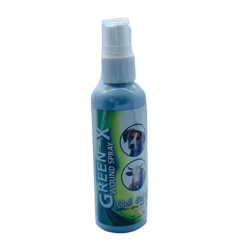 Greenvet Green-X Wound Spray 100ml