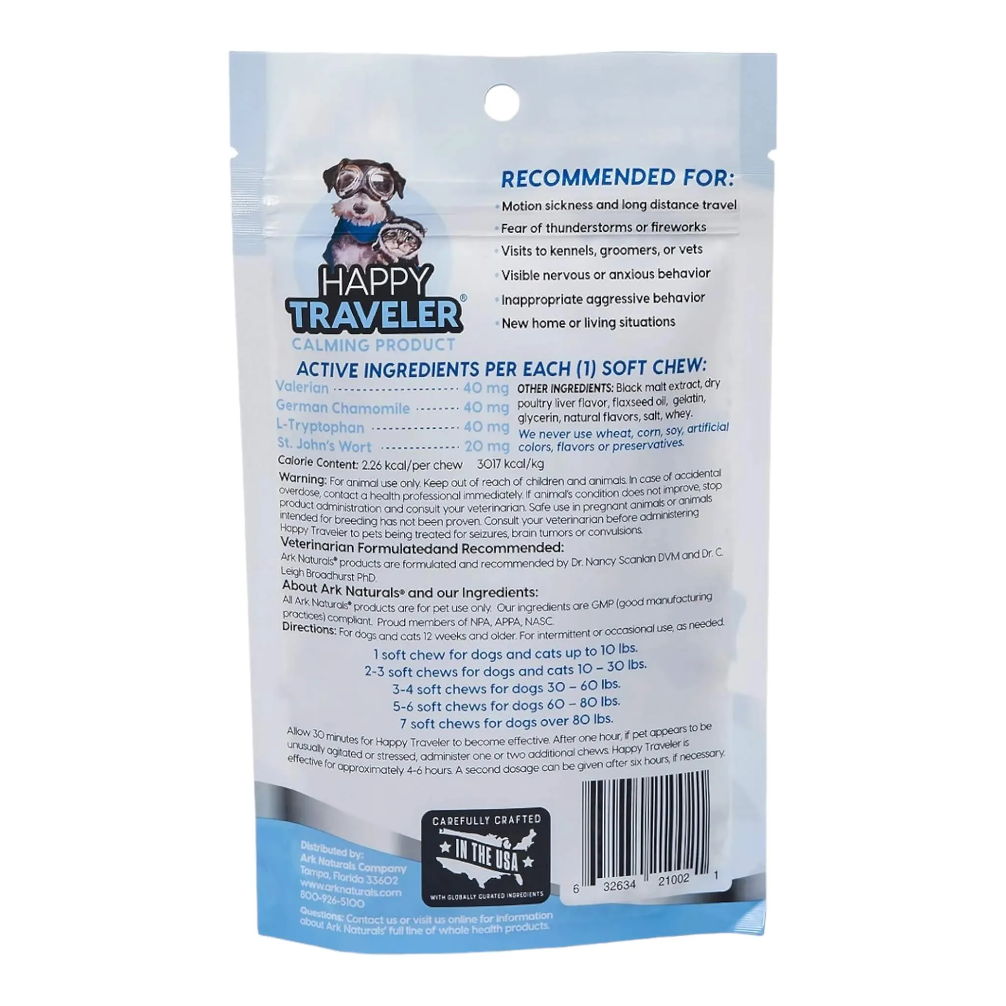 Happy Traveler Chewables
