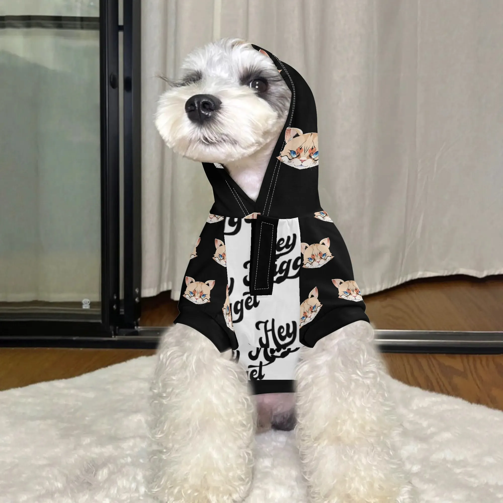 Hey Nugget Pet Pullover Hoodie