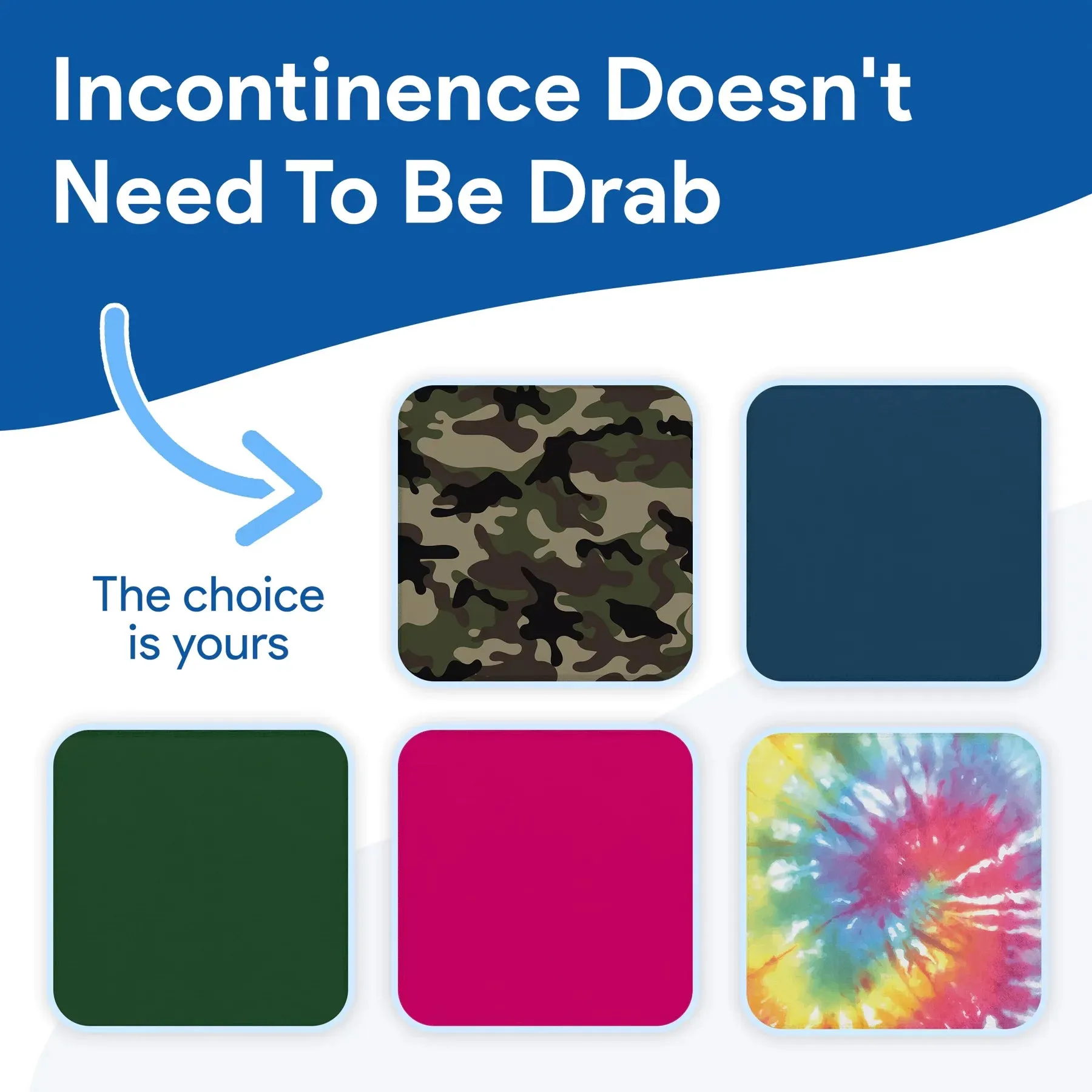 Incontinence Bed Pads Disposable Tie Dye Underpads