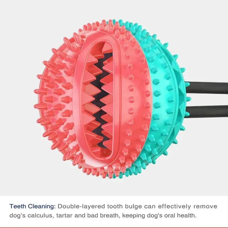 Large Dog Interactive Chew Toy with Suction Cup