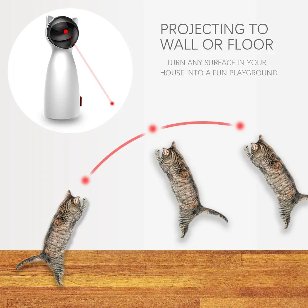 Laser Cat Teaser Automatic Laser Cat Teaser Led Red Laser Cat Toy
