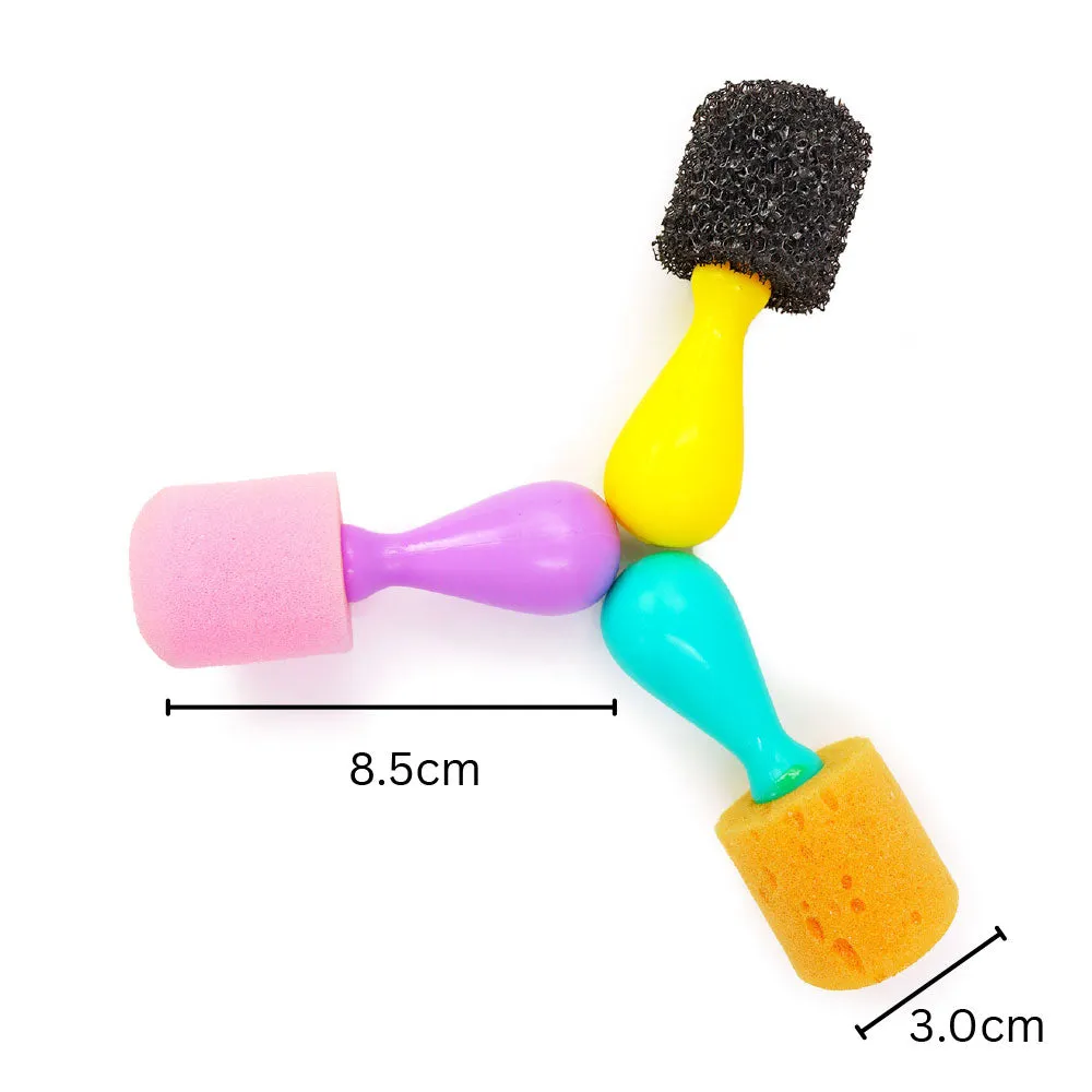 Little Fingers Pudgy Texture Brushes(Set Of 3)