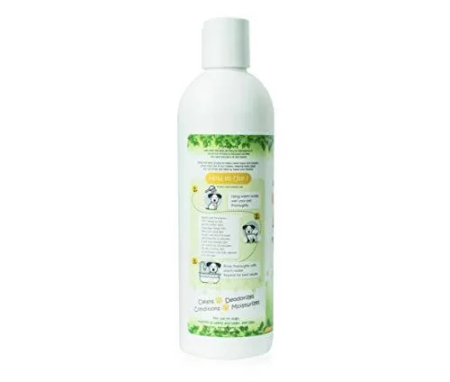 Natural Hypoallergenic Oatmeal Dog Shampoo: Itchy Dry Sensitive Skin Dandruff Wash For Large & Small Breed Adult & Puppy Dogs - Deodorizing & Moisturizing Aloe Pet Hair Grooming Formula - Cruelty Free
