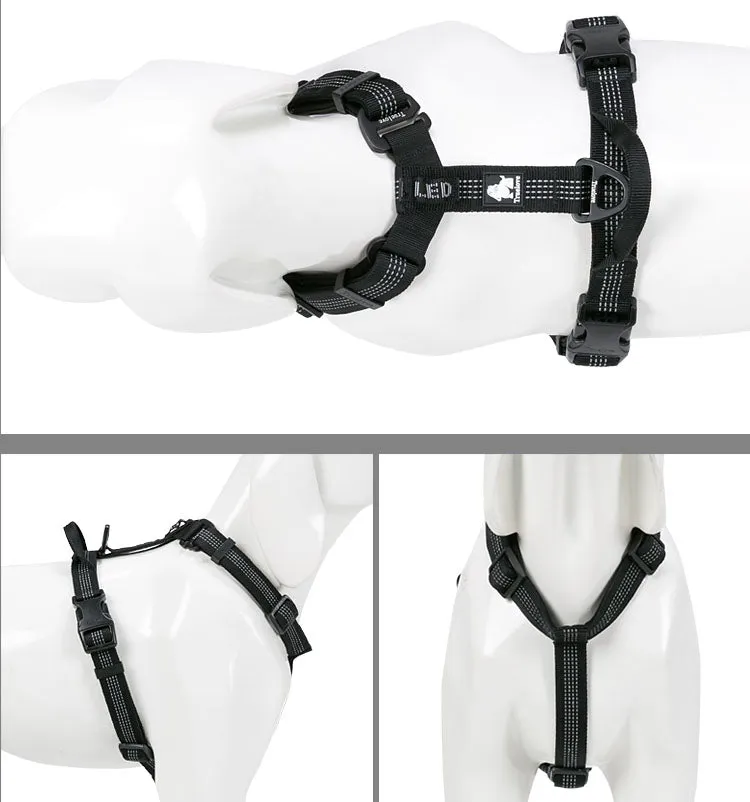 Neoprene Waterproof Padded Harness (No Pull)