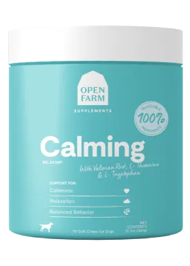 Open Farm Calming Supplement for Dogs 90 soft chews