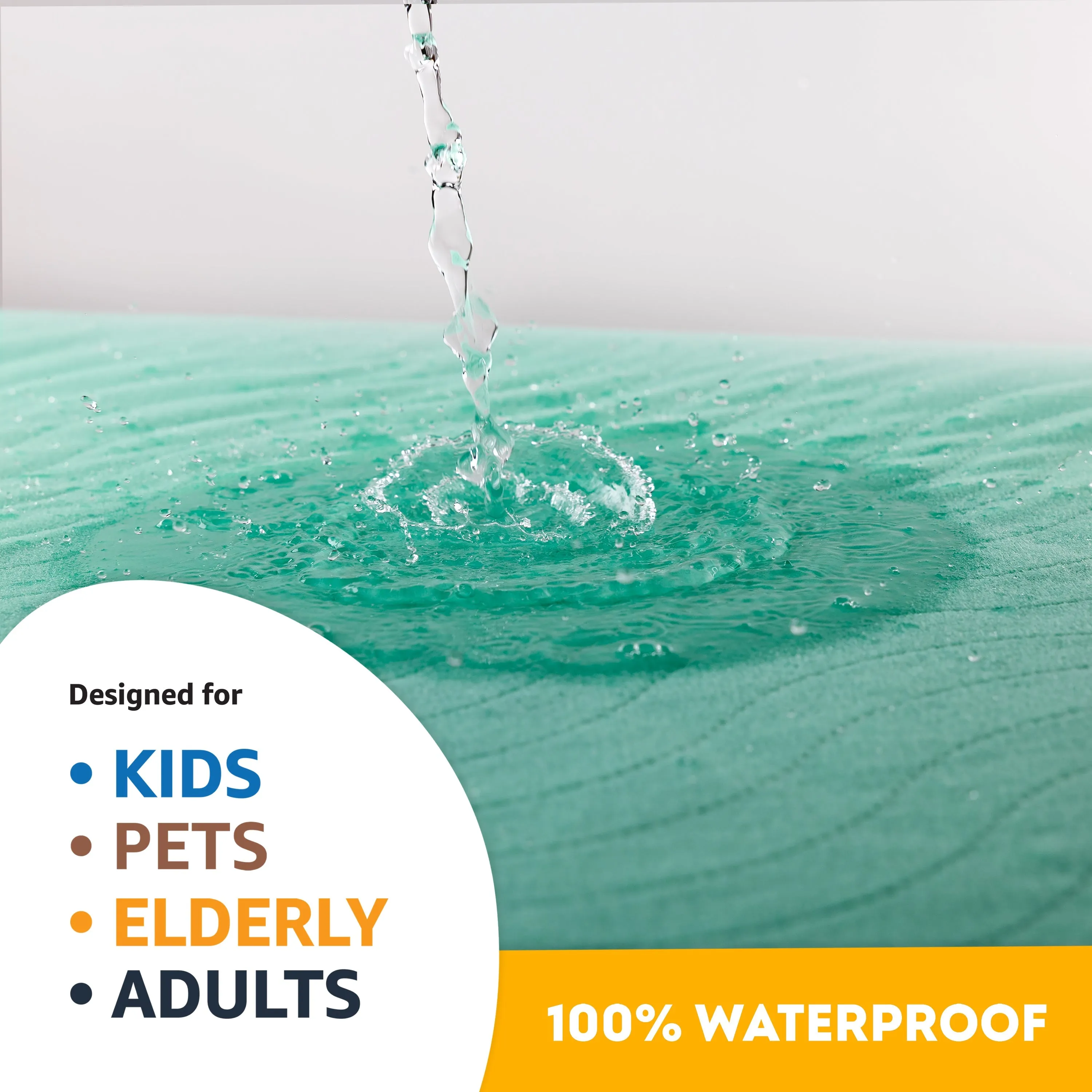 Pack of 2 Washable Underpads - 34" x 52" - Large