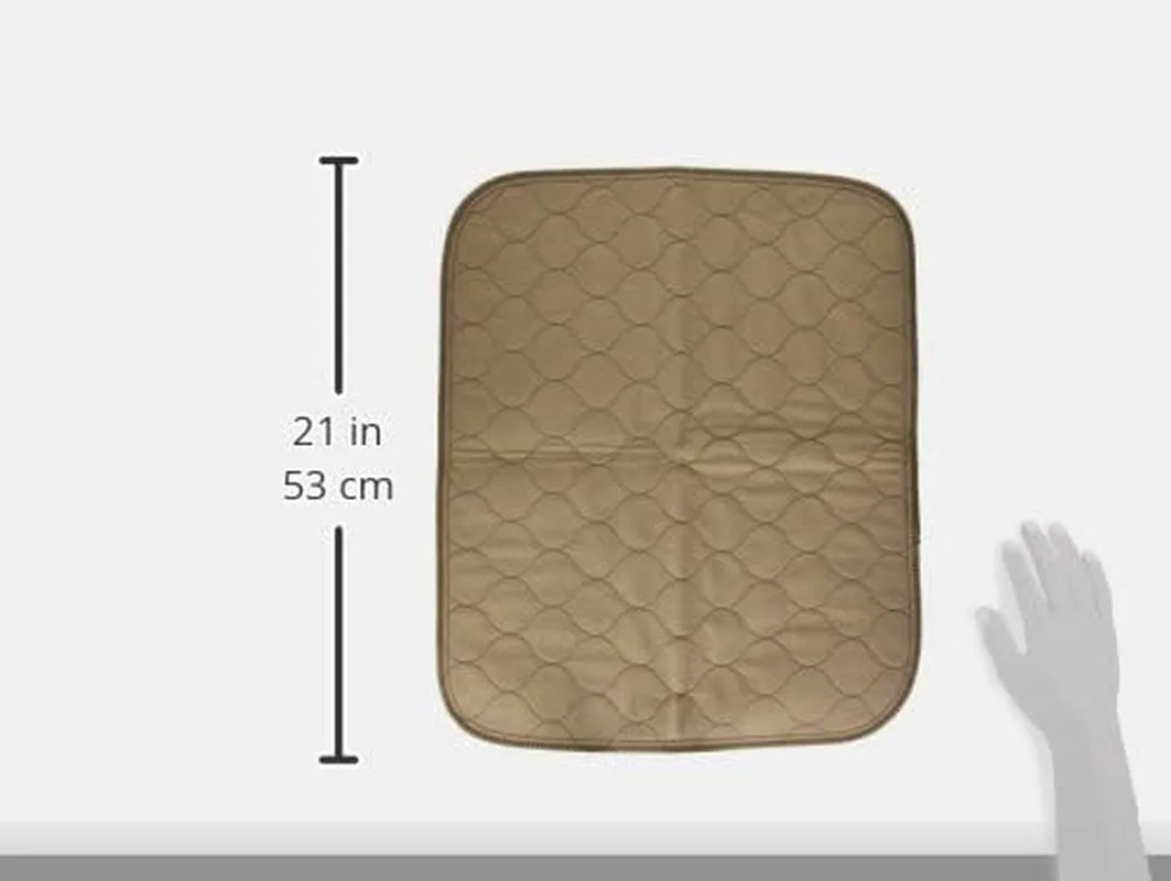 Pee Pads for Dogs - Dog & Puppy Training Pads - Rounded Corners - Washable, Reusable - Laminated, Waterproof, Sanitary Potty Protector Dog Mat - Pet Essentials