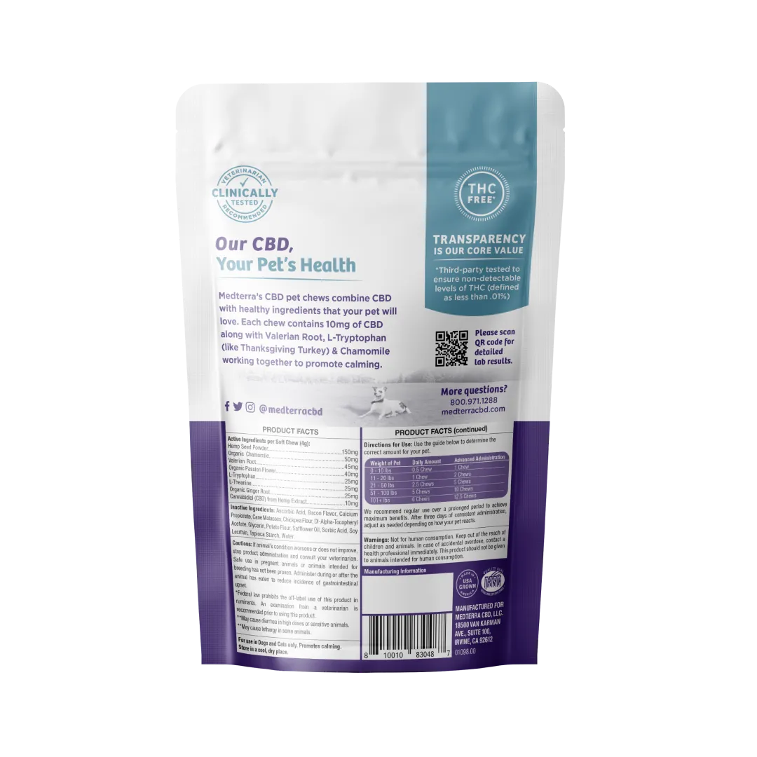 Pet CBD Calming Chews