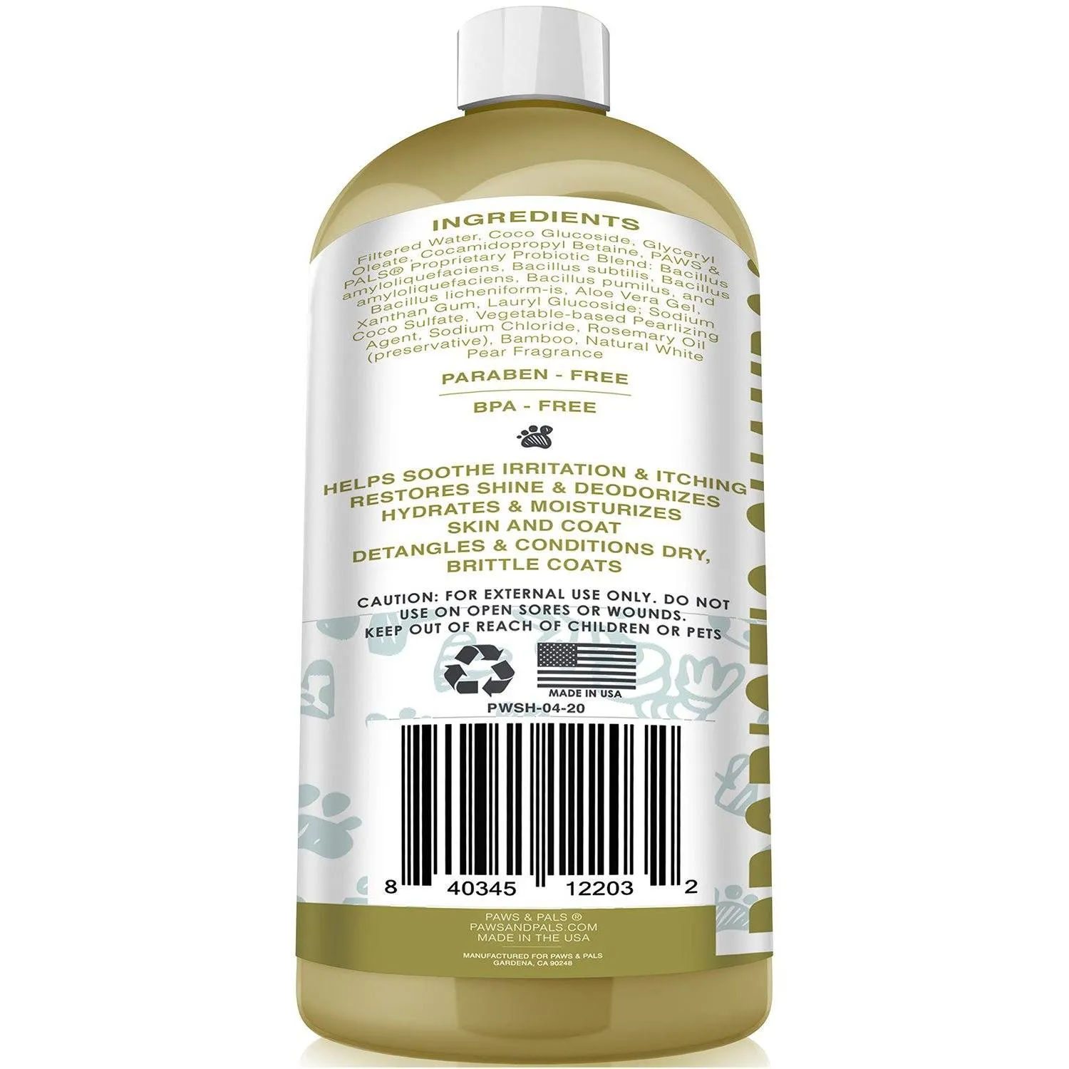 Pet Probiotic Shampoo