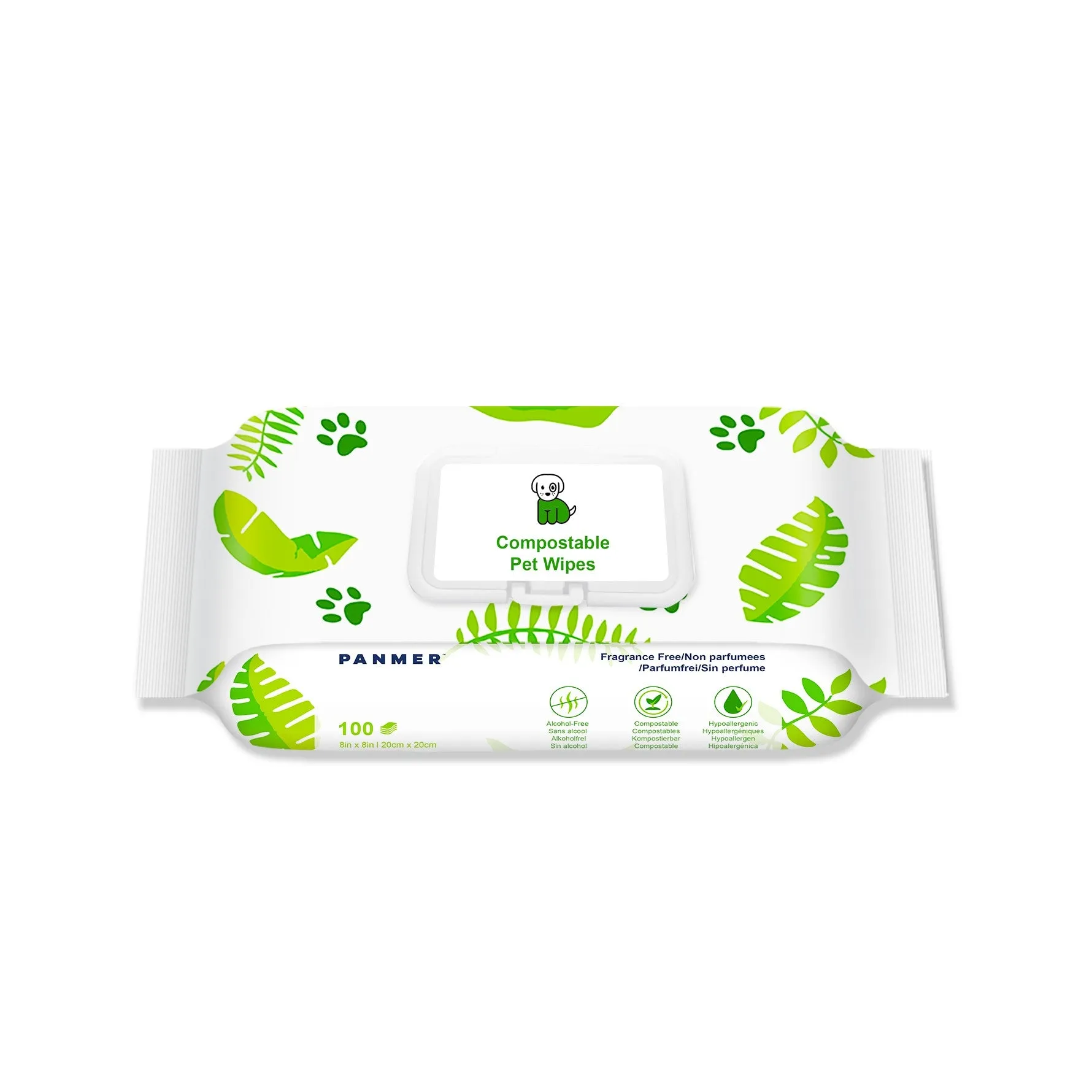 Pet Wipes For Dogs and All Pets Hypoallergenic Unscented Wipes