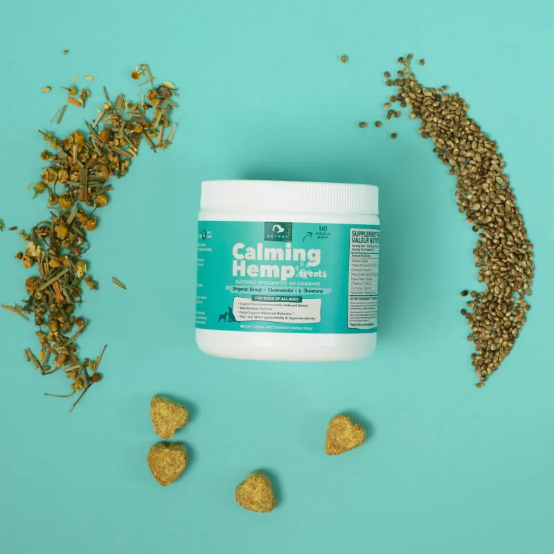 Petpal Calming Hemp Dog Treat Supplement