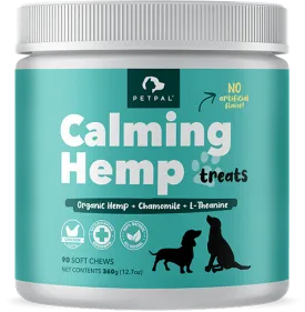 Petpal Calming Hemp Dog Treat Supplement