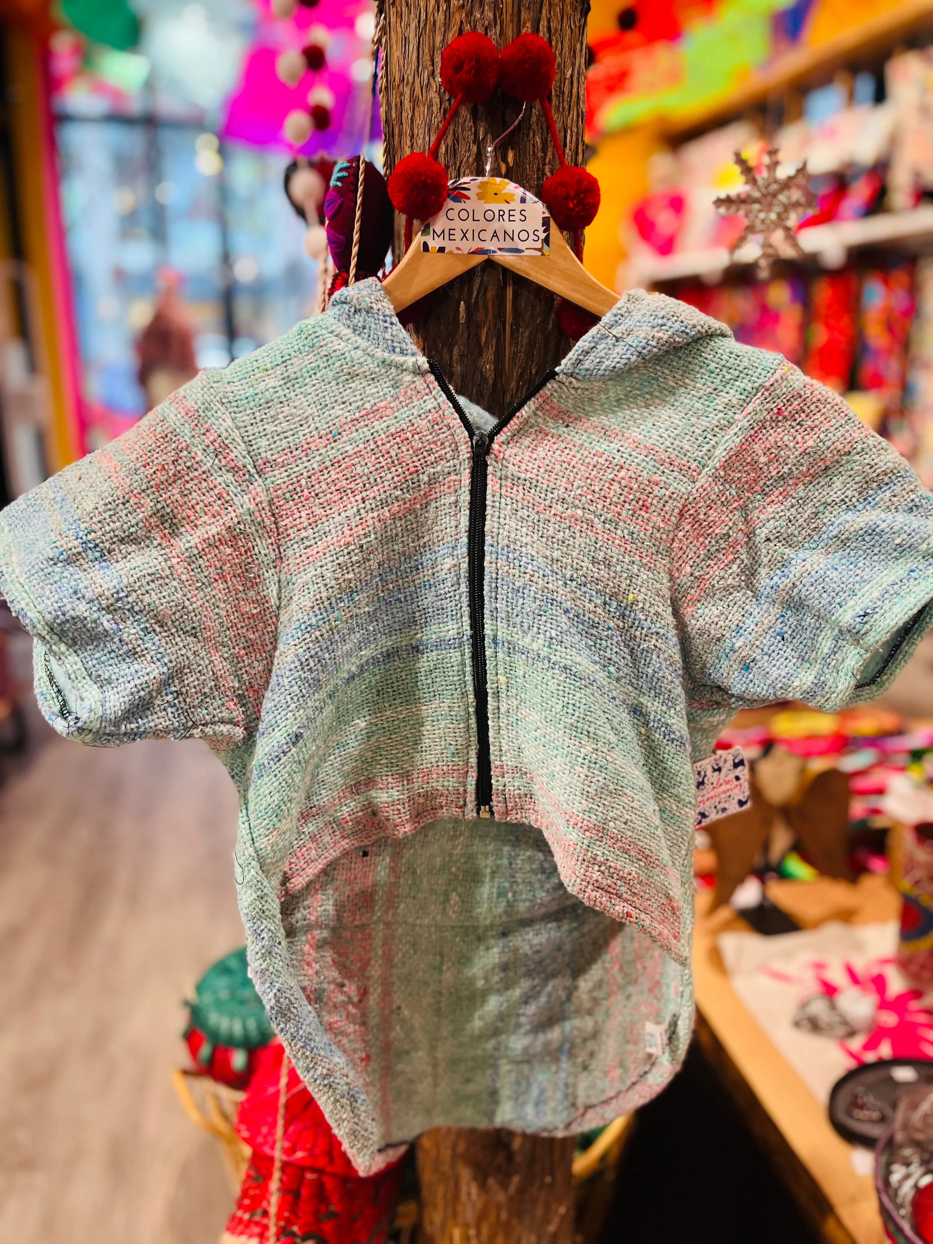 "Baja" Dog Poncho