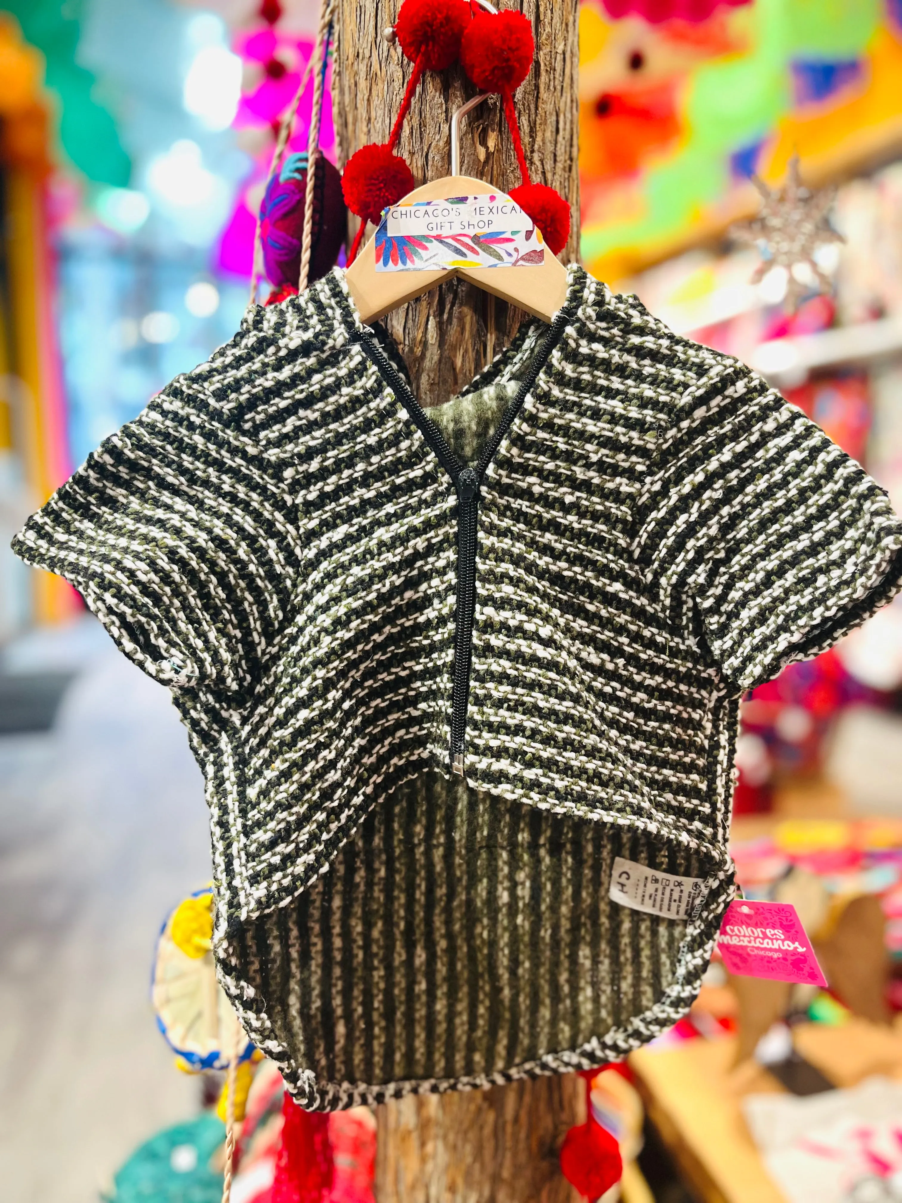 "Baja" Dog Poncho