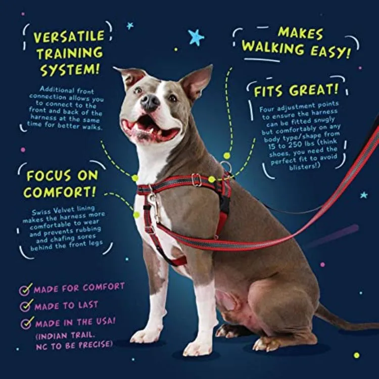Reflective Freedom No-Pull Harness