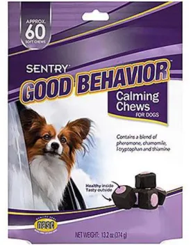 Sentry Good Behavior Calming Chews for Dog 60ct