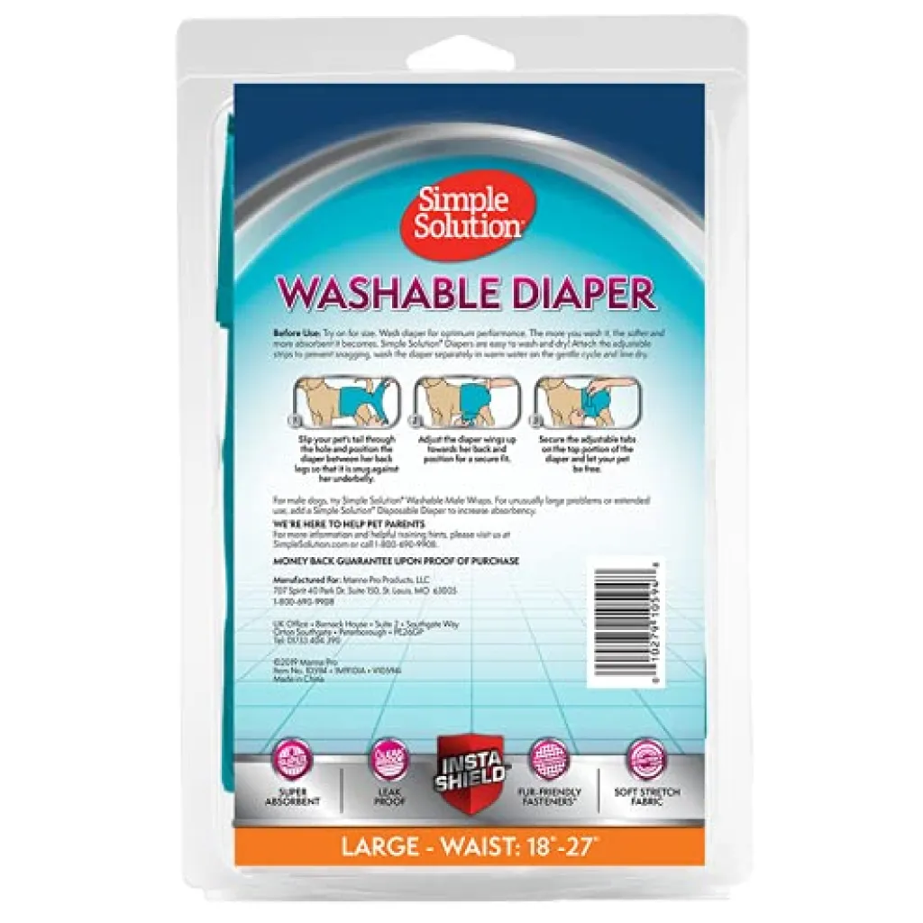 Simple Solution Washable Female Dog Diaper