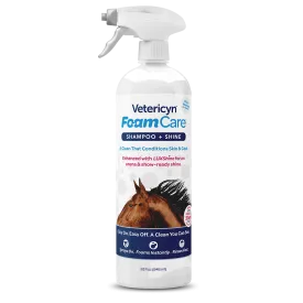 Vetericyn FoamCare Shampoo for Horses (32 oz)