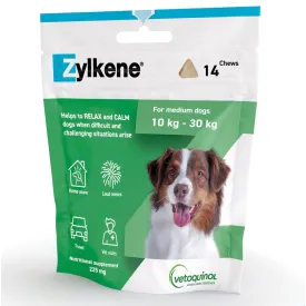 Zylkene Calming Chews for Medium Dogs 225mg 14 Pack^^^